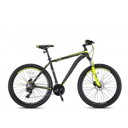 Kron Xc 100 Hd Hidrolik Disk Fren 27.5 Jant Profesyonel Dağ Bisikleti - 2022 Mat Siyah- Neon Sarı