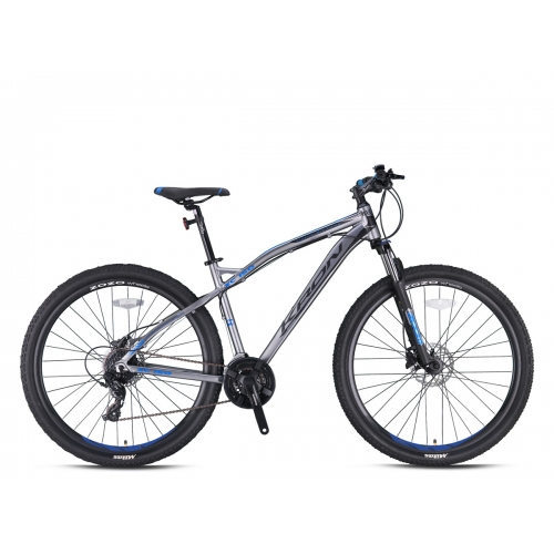Kron XC 150 27.5'' Jant 24 Vites Hidrolik Disk Profesyonel Dağ Bisikleti 2021 Model Mat Füme Mavi