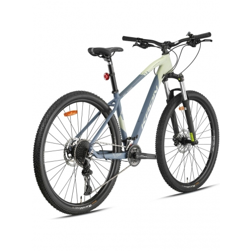 Kron XC 500 HD 30 Vites 29 Jant Erkek Dağ Bisikleti Mat Füme- Mavi (Sokma Mil Göbek)